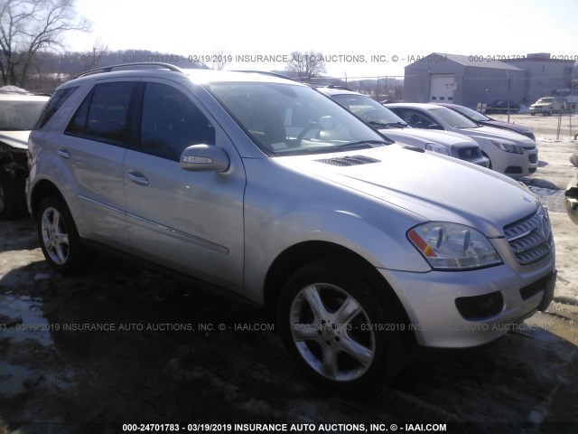 4JGBB86E68A362212 - 2008 MERCEDES-BENZ ML 350 SILVER photo 1