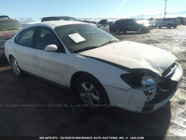 1FAFP55U53G233873 - 2003 FORD TAURUS SES WHITE photo 1