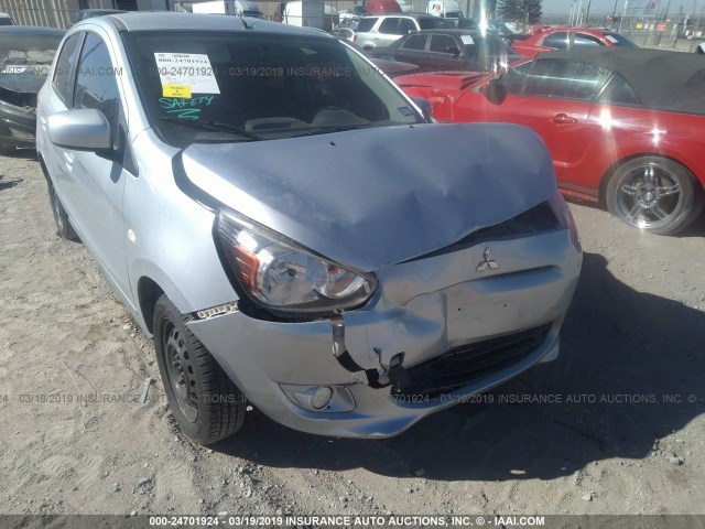 ML32A3HJ9EH025706 - 2014 MITSUBISHI MIRAGE DE SILVER photo 6