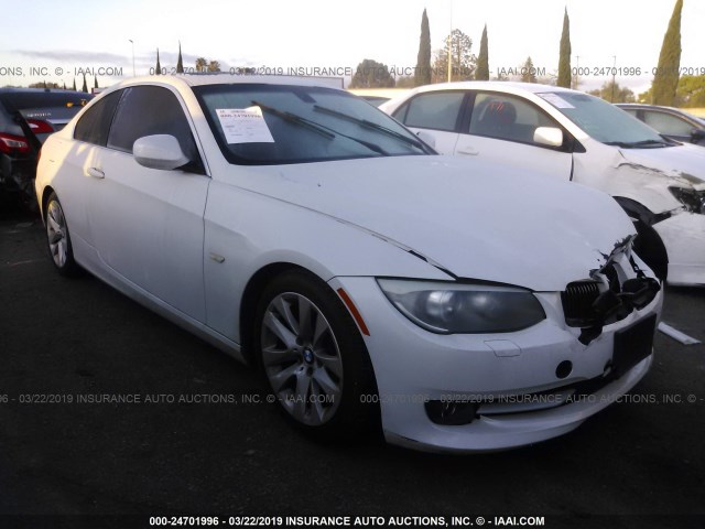 WBAKE5C50BE754971 - 2011 BMW 328 I SULEV WHITE photo 1