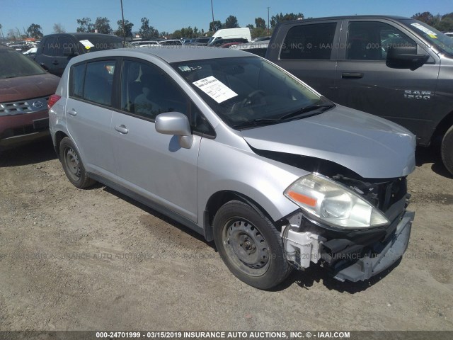 3N1BC1CP7AL386955 - 2010 NISSAN VERSA S/SL SILVER photo 1