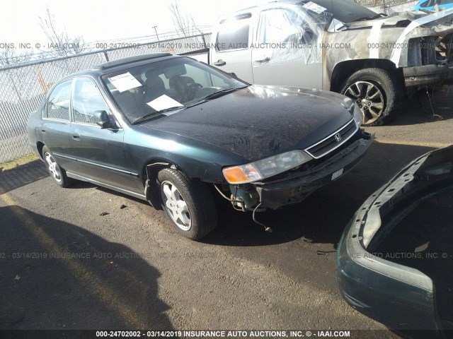 1HGCE6674VA017585 - 1997 HONDA ACCORD EX/EX-R GREEN photo 1