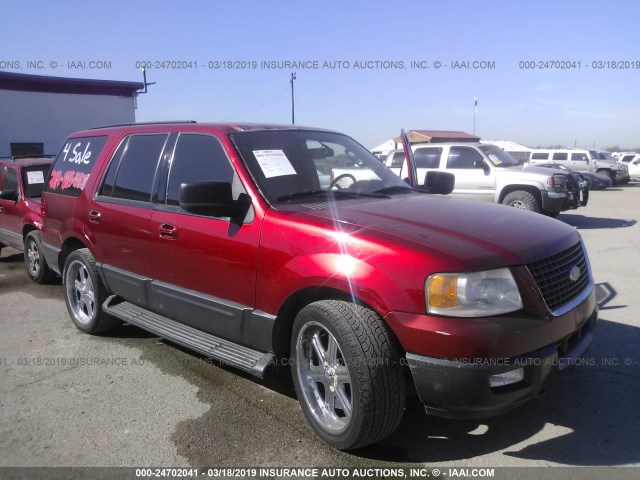 1FMPU16L74LA64949 - 2004 FORD EXPEDITION XLT RED photo 1