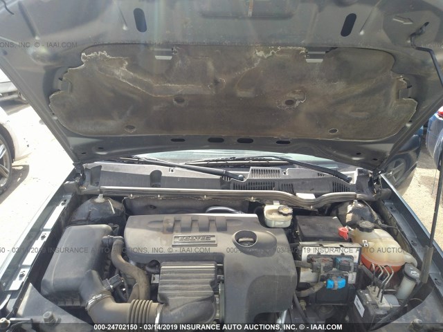 1G8AL55F96Z105754 - 2006 SATURN ION LEVEL 3 Light Blue photo 10