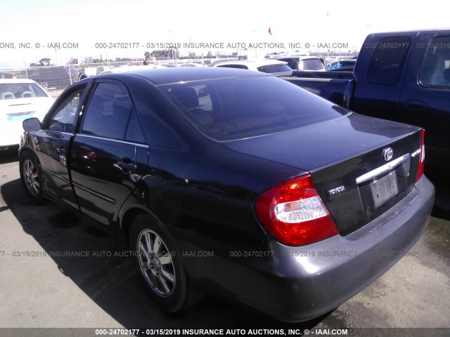 4T1BE32K74U297840 - 2004 TOYOTA CAMRY LE/XLE/SE BLACK photo 3