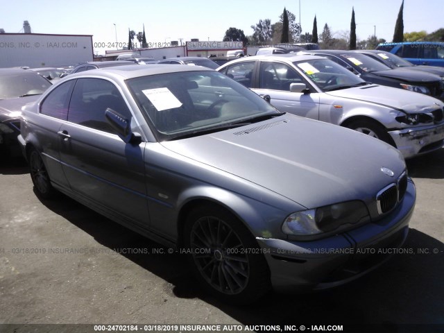 WBABN33432PG59310 - 2002 BMW 325 CI GRAY photo 1