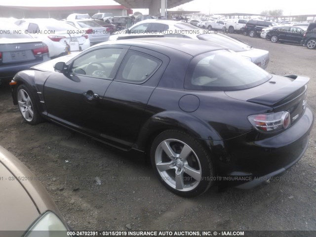 JM1FE173880215221 - 2008 MAZDA RX8 BLACK photo 3