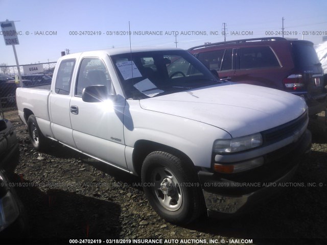 2GCEC19WXX1260267 - 1999 CHEVROLET SILVERADO C1500 WHITE photo 1