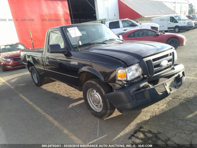 1FTYR10D96PA46024 - 2006 FORD RANGER BLACK photo 1