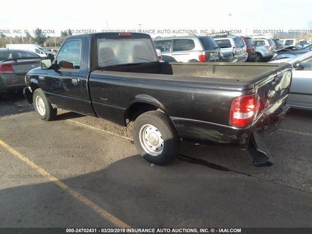 1FTYR10D96PA46024 - 2006 FORD RANGER BLACK photo 3