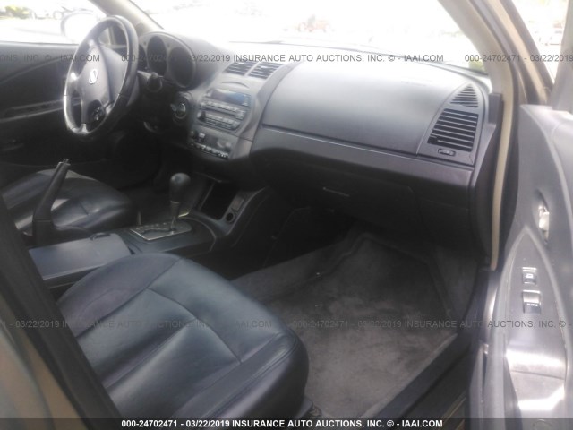 1N4BL11D12C717487 - 2002 NISSAN ALTIMA SE GRAY photo 5