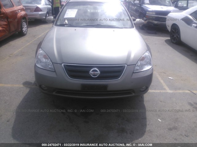 1N4BL11D12C717487 - 2002 NISSAN ALTIMA SE GRAY photo 6