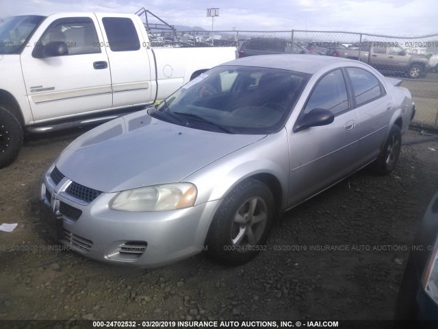 1B3EL46X26N194164 - 2006 DODGE STRATUS SXT SILVER photo 2