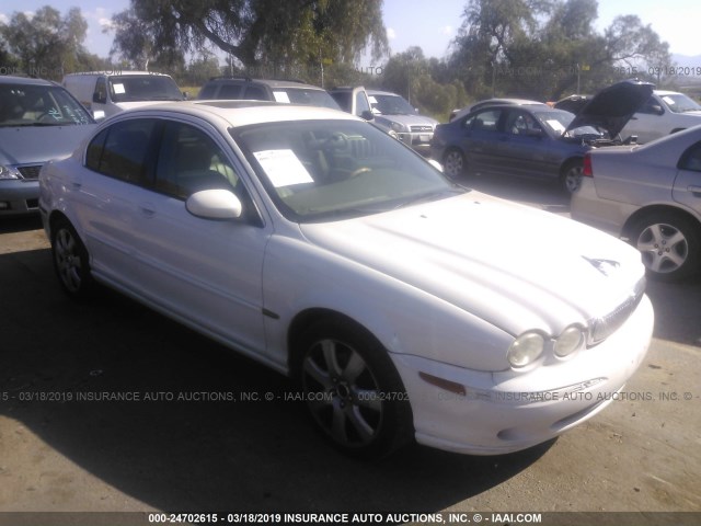 SAJEA51C54WD85541 - 2004 JAGUAR X-TYPE 3.0 WHITE photo 1