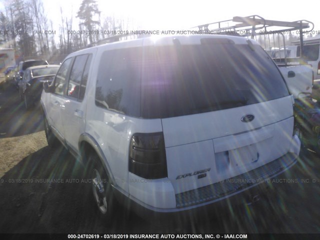 1FMZU73EX2ZA18009 - 2002 FORD EXPLORER XLT WHITE photo 3