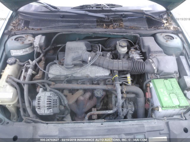 1G1JF5247X7174187 - 1999 CHEVROLET CAVALIER LS GREEN photo 10