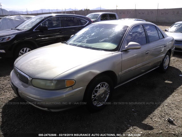 2G4WY52M3X1580130 - 1999 BUICK CENTURY LIMITED GRAY photo 2