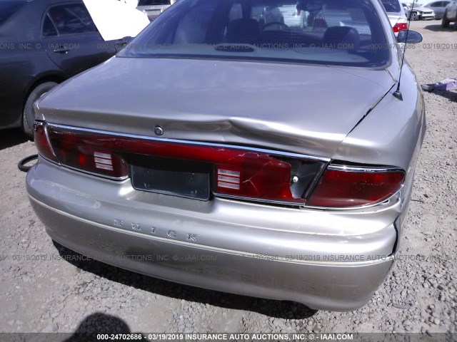 2G4WY52M3X1580130 - 1999 BUICK CENTURY LIMITED GRAY photo 6