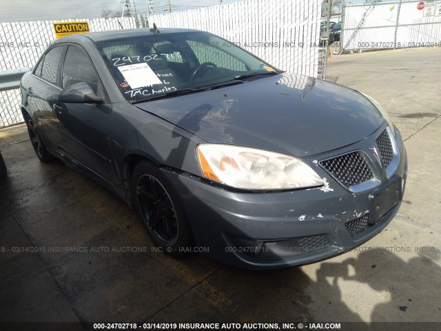 1G2ZK57K094229911 - 2009 PONTIAC G6 GT GRAY photo 1