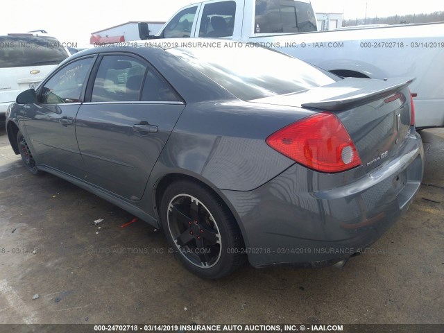 1G2ZK57K094229911 - 2009 PONTIAC G6 GT GRAY photo 3