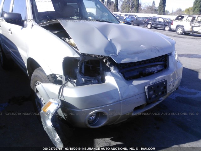 1FMCU94185KB24100 - 2005 FORD ESCAPE LIMITED GRAY photo 6