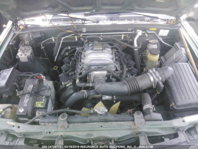 4S2CK58W8Y4341636 - 2000 ISUZU RODEO S/LS/LSE GREEN photo 10