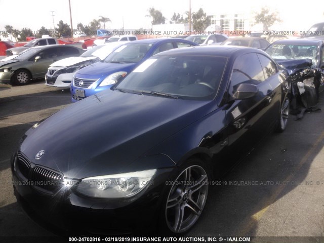 WBAKG1C53DJ217461 - 2013 BMW 335 I SULEV BLACK photo 2