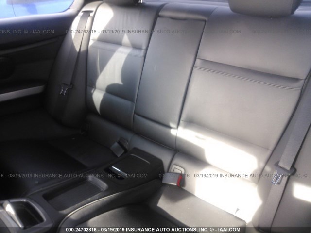 WBAKG1C53DJ217461 - 2013 BMW 335 I SULEV BLACK photo 8