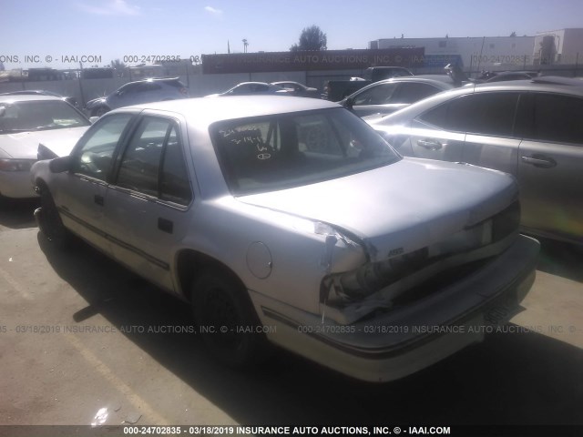 2G1WL54T0R1107367 - 1994 CHEVROLET LUMINA GRAY photo 3