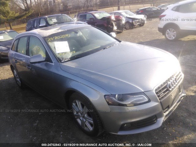 WAUWFBFL6BA070392 - 2011 AUDI A4 PREMIUM PLUS GRAY photo 1