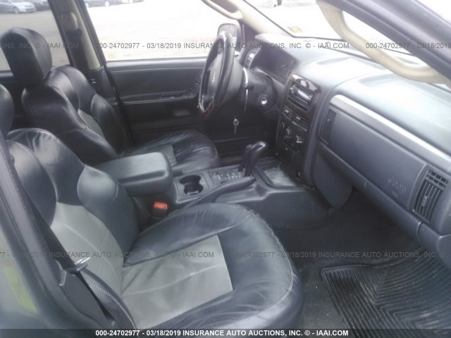 1J4GW48SX4C155809 - 2004 JEEP GRAND CHEROKEE LAREDO/COLUMBIA/FREEDOM 灰色 照片 5