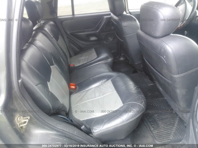 1J4GW48SX4C155809 - 2004 JEEP GRAND CHEROKEE LAREDO/COLUMBIA/FREEDOM 灰色 照片 8