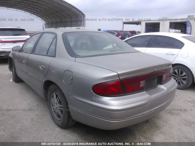 2G4WB55K121166204 - 2002 BUICK REGAL LS GOLD photo 3