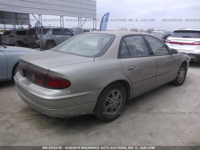 2G4WB55K121166204 - 2002 BUICK REGAL LS GOLD photo 4