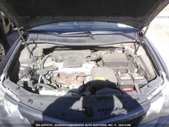 4T1BF1FK8CU077309 - 2012 TOYOTA CAMRY SE/LE/XLE 灰色 照片 10