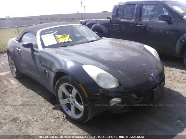 1G2MG35X27Y136098 - 2007 PONTIAC SOLSTICE GXP BLACK photo 1