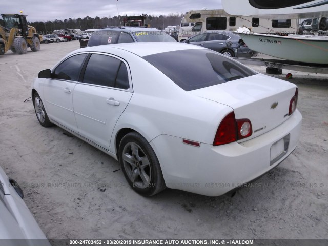1G1ZC5E09AF244418 - 2010 CHEVROLET MALIBU 1LT 白色 照片 3