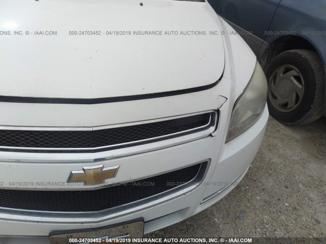 1G1ZC5E09AF244418 - 2010 CHEVROLET MALIBU 1LT 白色 照片 6
