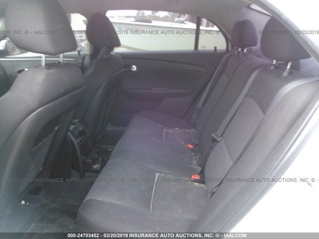 1G1ZC5E09AF244418 - 2010 CHEVROLET MALIBU 1LT 白色 照片 8