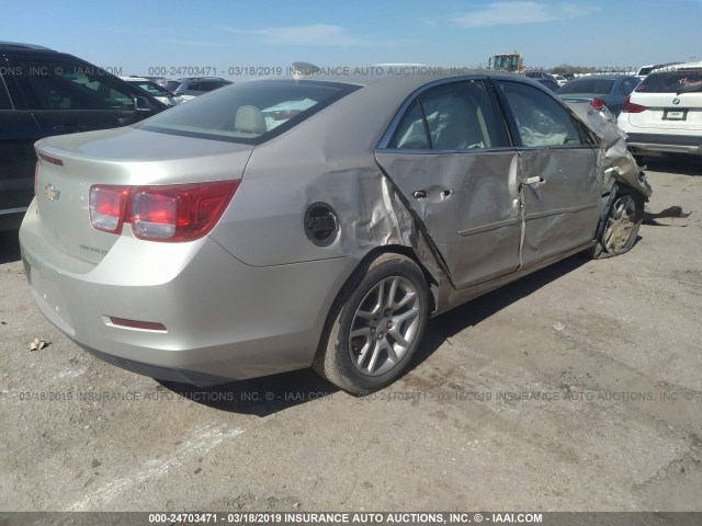 1G11C5SL8FF198633 - 2015 CHEVROLET MALIBU 1LT 金色 照片 4