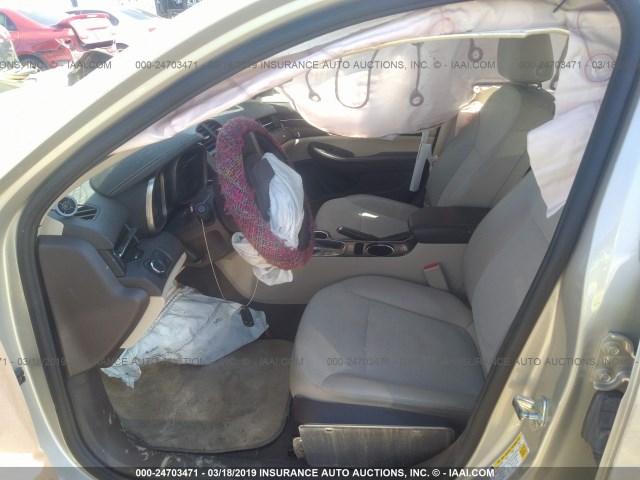 1G11C5SL8FF198633 - 2015 CHEVROLET MALIBU 1LT 金色 照片 5