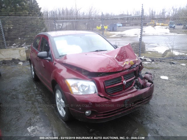 1B3HB48A99D179812 - 2009 DODGE CALIBER SXT RED photo 1