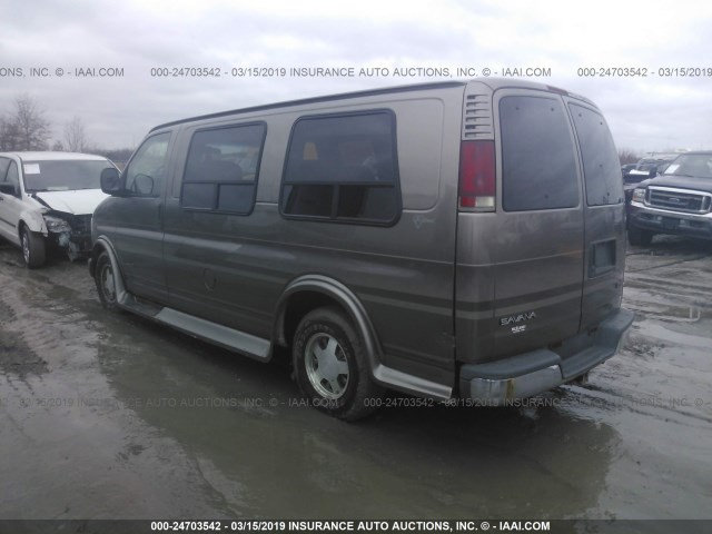 1GDFG15R0Y1193870 - 2000 GMC SAVANA RV G1500 Pewter photo 3