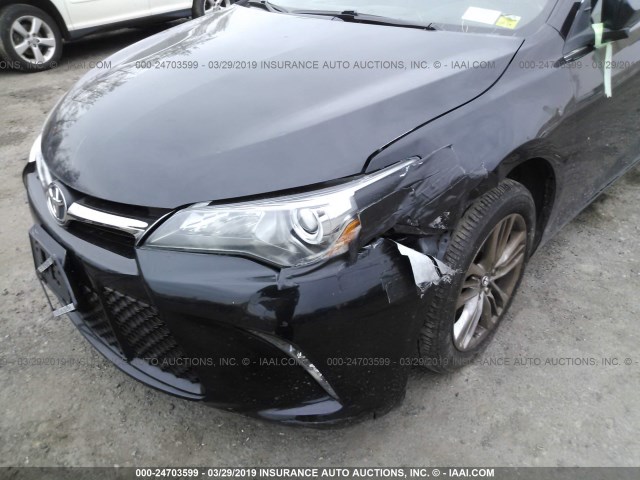 4T1BF1FK7GU238710 - 2016 TOYOTA CAMRY LE/XLE/SE/XSE 黑色 照片 6