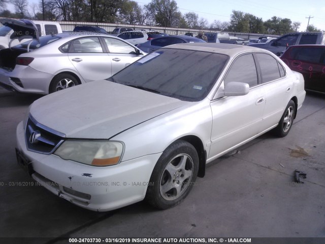 19UUA56613A035055 - 2003 ACURA 3.2TL WHITE photo 2