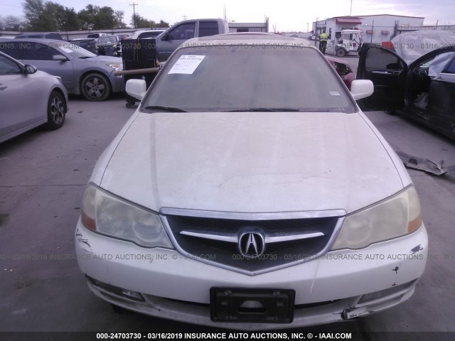 19UUA56613A035055 - 2003 ACURA 3.2TL WHITE photo 6