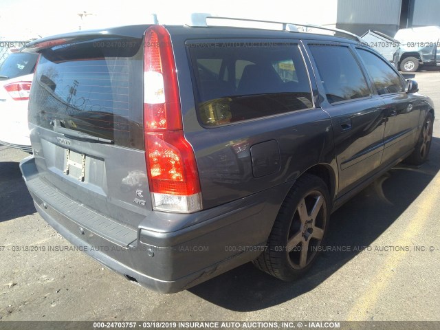 YV1SJ527862554200 - 2006 VOLVO V70 R GRAY photo 4