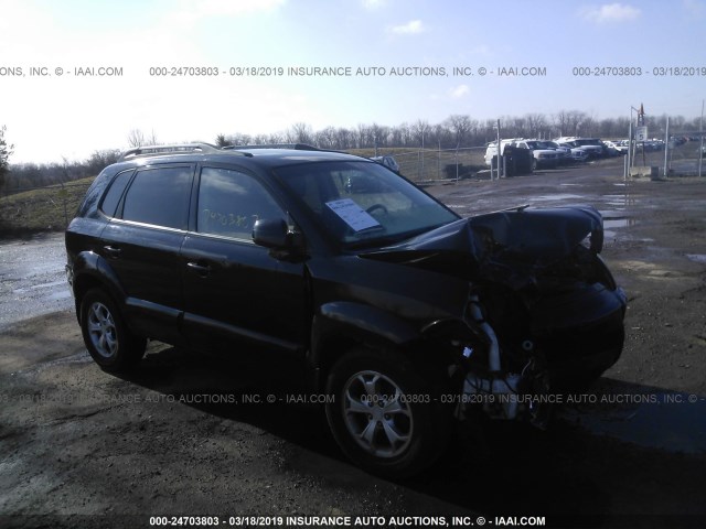 KM8JN12D19U946041 - 2009 HYUNDAI TUCSON SE/LIMITED BLACK photo 1