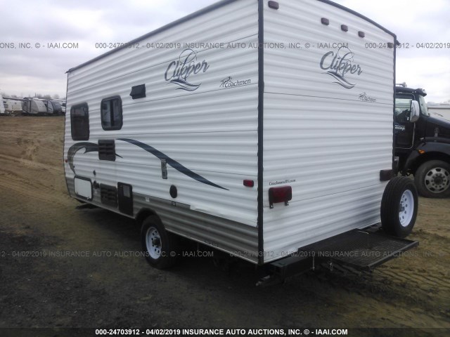 5ZT2CWEC8E5103150 - 2014 FOREST RIVER CLIPPER  WHITE photo 3