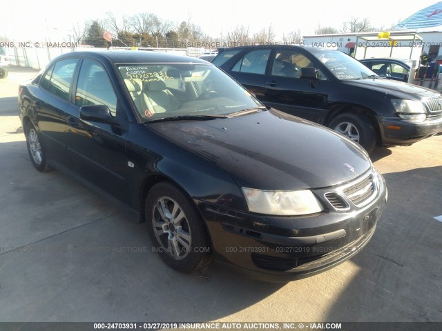 YS3FB49S351022536 - 2005 SAAB 9-3 LINEAR BLACK photo 1